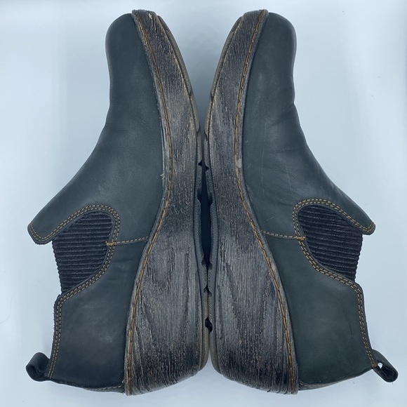 B.o.c. Born Concept Stefana Black Leather Slip-on Women Size 8.5 - Picture 11 of 16